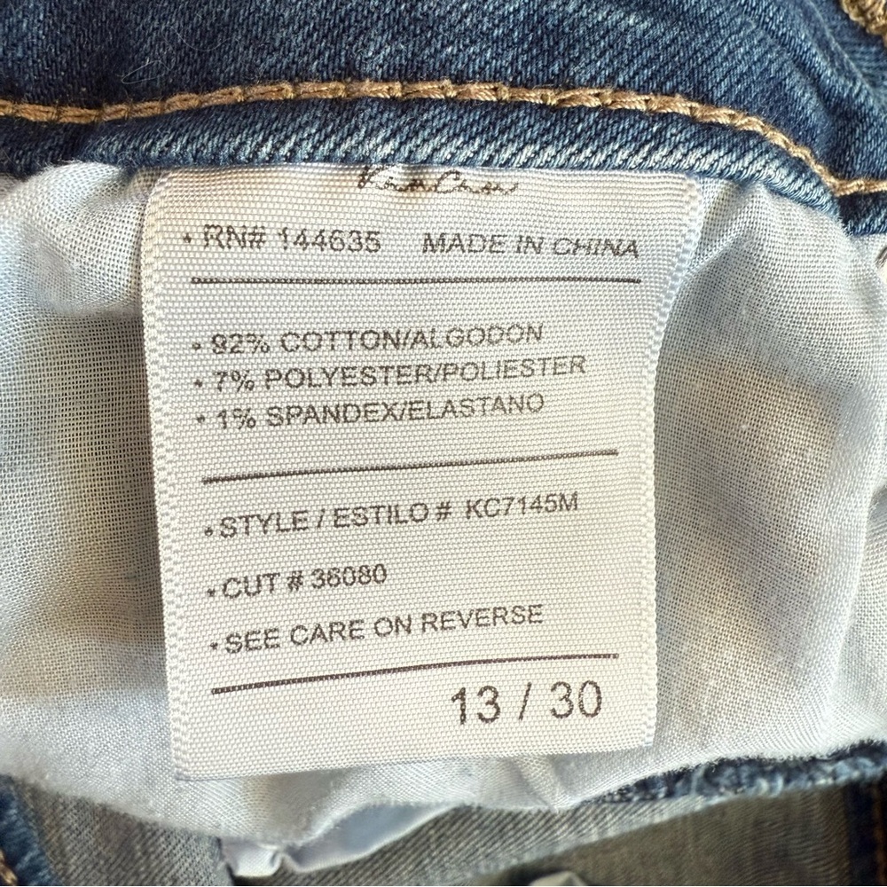 Kancan Curvy skinny denim jeans size 13/30 - Picture 9 of 12